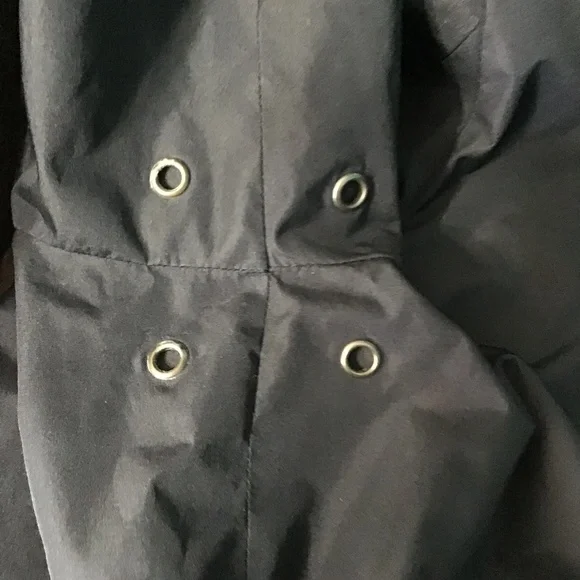 💚 3/$25 Van Heusen large black jacket with silver zipper - Picture 6 of 10